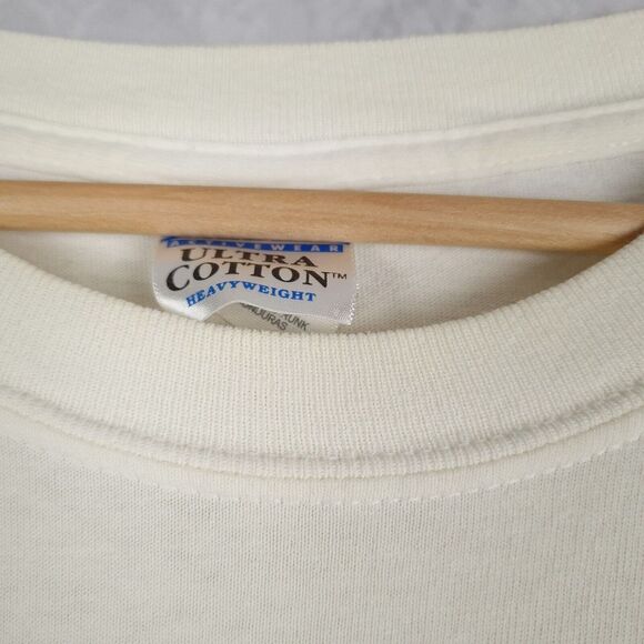 Angus Mackilt T Shirt Mens XL Scotch Making White Men Dance Funny Crewneck - Picture 2 of 16